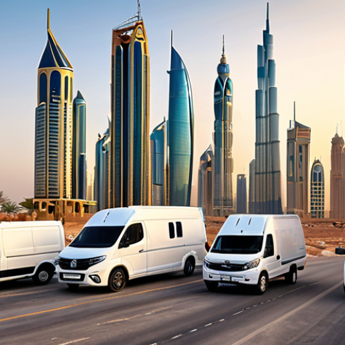 **Prompt 1: Financial Empowerment & Strategic Growth**
    A wide-angle shot of a modern, bustling Middle Eastern city skyline at sunrise (e.g., Dubai or Riyadh), symbolizing new opportunities. In the foreground, a diverse, dynamic fleet of commercial vehicles (delivery vans, construction trucks, logistics vehicles) glides effortlessly. Business professionals in contemporary attire (including individuals who appear to be from the Arab region) are depicted with confident, forward-looking expressions, interacting with futuristic interfaces showing financial fluidity and growth charts. The scene emphasizes liberated capital, agile decision-making, and significant business expansion, bathed in a bright, optimistic light.